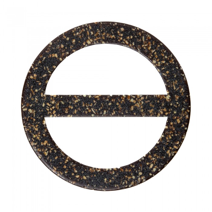 Fivela Poliéster Imitação de Coco